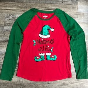 Christmas Elfie Shirt and Headband